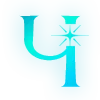 ✨ Эмодзи «Голубые буквы с блёстками и иконки» для Telegram