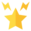 Стикер 52 ⭐️ Star Icons - звёздочки для статуса профиля.