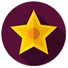 Стикер 12 ⭐️ Star Icons - звёздочки для статуса профиля.