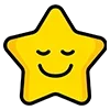 Стикер 41 ⭐️ Star Icons - звёздочки для статуса профиля.