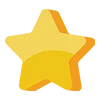 Стикер 35 ⭐️ Star Icons - звёздочки для статуса профиля.