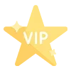 Стикер 50 ⭐️ Star Icons - звёздочки для статуса профиля.