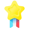 Стикер 17 ⭐️ Star Icons - звёздочки для статуса профиля.