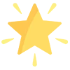 Стикер 11 ⭐️ Star Icons - звёздочки для статуса профиля.