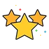 Стикер 24 ⭐️ Star Icons - звёздочки для статуса профиля.