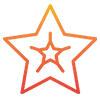 Стикер 18 ⭐️ Star Icons - звёздочки для статуса профиля.