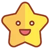 Стикер 13 ⭐️ Star Icons - звёздочки для статуса профиля.