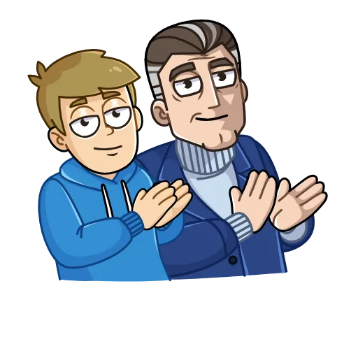 Стикер 6 Old & Young