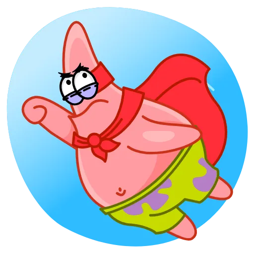 Стикер 12 Patrick