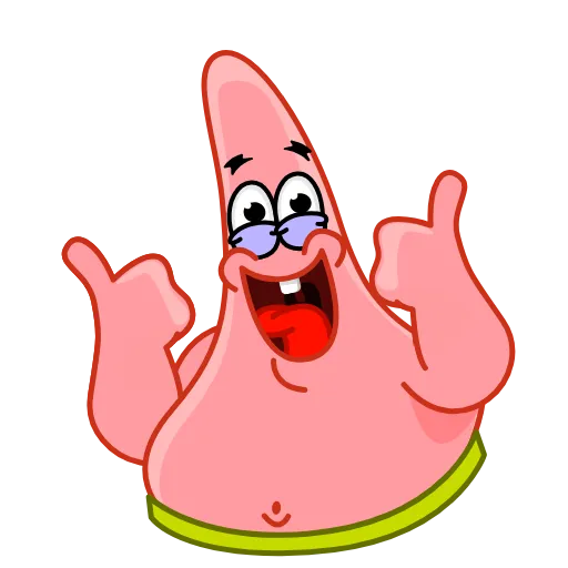 Стикер 3 Patrick