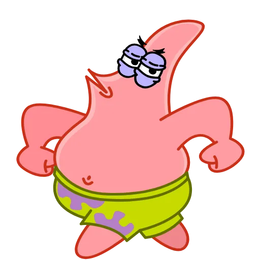 😒 Эмодзи «Patrick» для Telegram