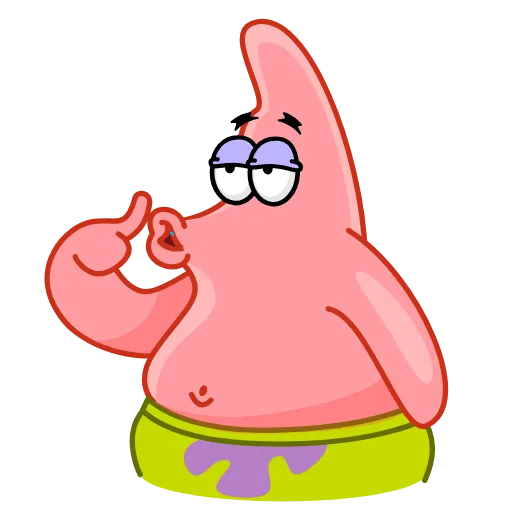 Стикер 10 Patrick
