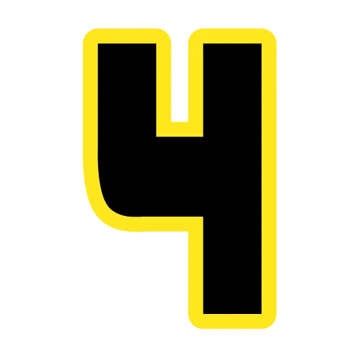 Стикер 57 Star Wars Font