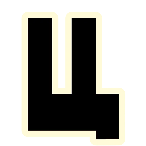 Стикер 56 Star Wars Font