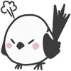 Стикер 25 Star Bird