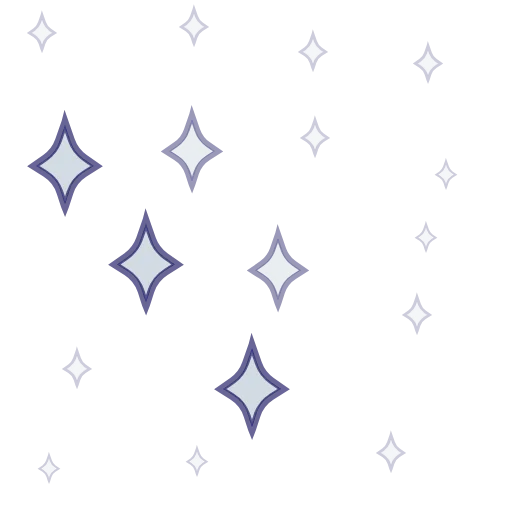 🤩 Эмодзи «Буквы с анимированными блёстками и таблички» для Telegram