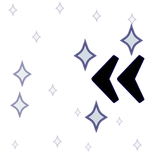 🤩 Эмодзи «Буквы с анимированными блёстками и таблички» для Telegram