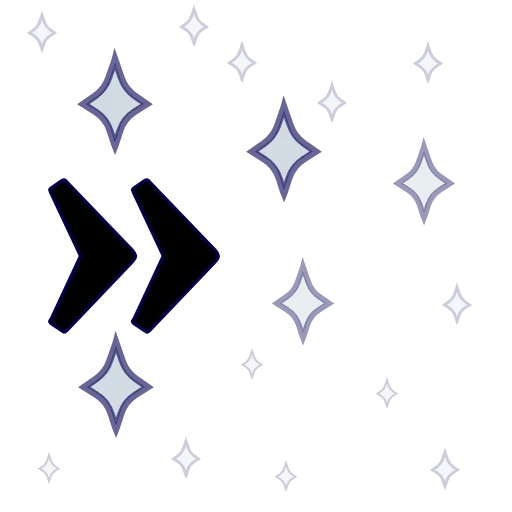 🤩 Эмодзи «Буквы с анимированными блёстками и таблички» для Telegram
