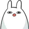 Стикер 19 Bunny Emoji - кролик - символ 2023 года