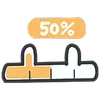 Стикер 51 Bunny Emoji - кролик - символ 2023 года