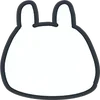 Стикер 46 Bunny Emoji - кролик - символ 2023 года