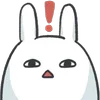 Стикер 16 Bunny Emoji - кролик - символ 2023 года