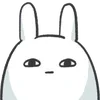 Стикер 5 Bunny Emoji - кролик - символ 2023 года