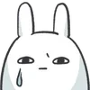 Стикер 6 Bunny Emoji - кролик - символ 2023 года