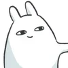 Стикер 33 Bunny Emoji - кролик - символ 2023 года