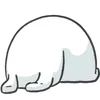 Стикер 27 Bunny Emoji - кролик - символ 2023 года