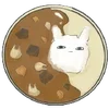 Стикер 60 Bunny Emoji - кролик - символ 2023 года