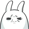 Стикер 9 Bunny Emoji - кролик - символ 2023 года