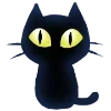 Стикер 46 🐈‍⬛ Halloween - хэллоуин всё ближе, запасаемся паками