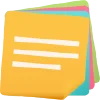 📃 Эмодзи «канцелярка» для Telegram