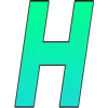 ❤️ Эмодзи «Зелёный градиент, русские и английские» для Telegram