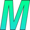 ❤️ Эмодзи «Зелёный градиент, русские и английские» для Telegram