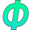 ❤️ Эмодзи «Зелёный градиент, русские и английские» для Telegram