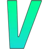 ❤️ Эмодзи «Зелёный градиент, русские и английские» для Telegram