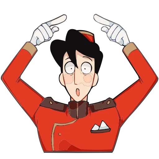👆 Эмодзи «Степан» для Telegram