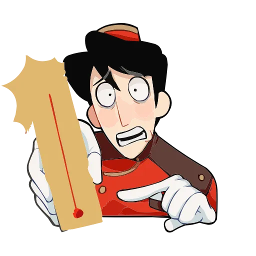🌡 Эмодзи «Степан» для Telegram