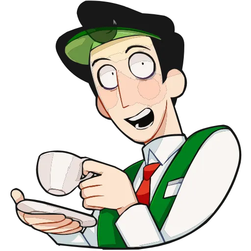 ☕️ Эмодзи «Степан» для Telegram