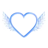 Стикер 43 Blue #color #blue #cute #girl