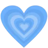 Стикер 23 Blue #color #blue #cute #girl