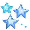 Стикер 50 Blue #color #blue #cute #girl