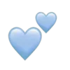 Стикер 7 Blue #color #blue #cute #girl