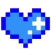 Стикер 25 Blue #color #blue #cute #girl