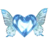 Стикер 2 Blue #color #blue #cute #girl