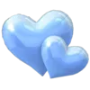 Стикер 6 Blue #color #blue #cute #girl