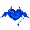 Стикер 29 Blue #color #blue #cute #girl