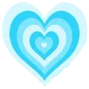 Стикер 21 Blue #color #blue #cute #girl